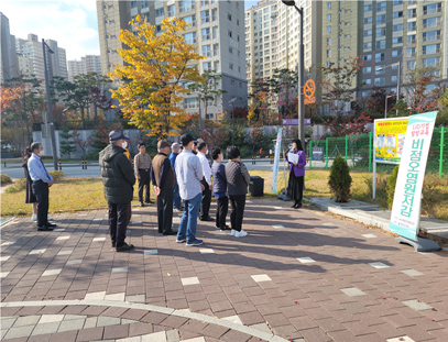 피교육자들 교육받는 현장